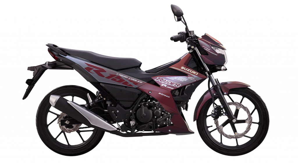 SUZUKI RAIDER 150 2022 ( Nâu Đen, Xanh Đen, Trắng Đỏ Đen)