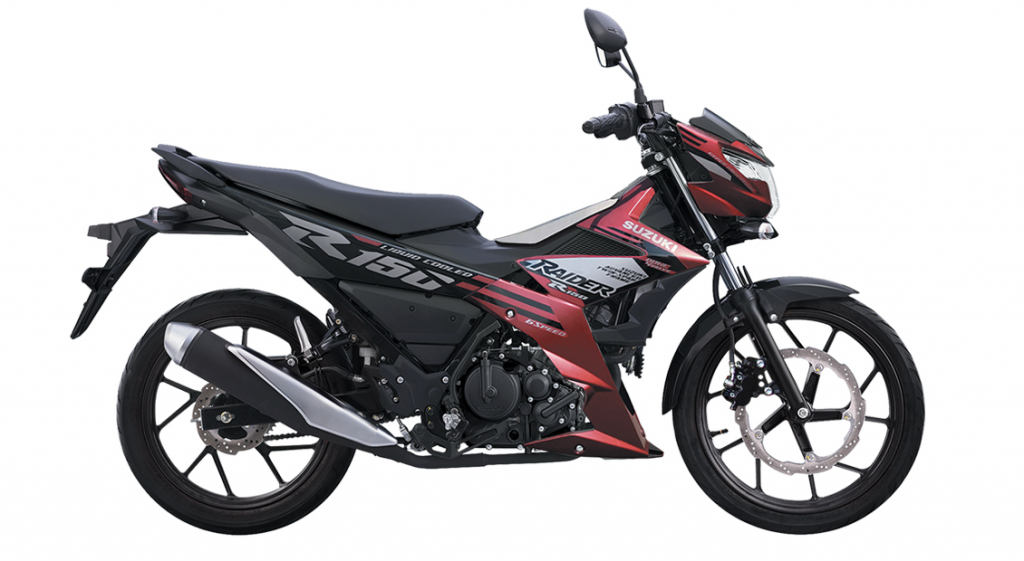 SUZUKI RAIDER 150 2022 (Đỏ Đen, Xanh Đen)