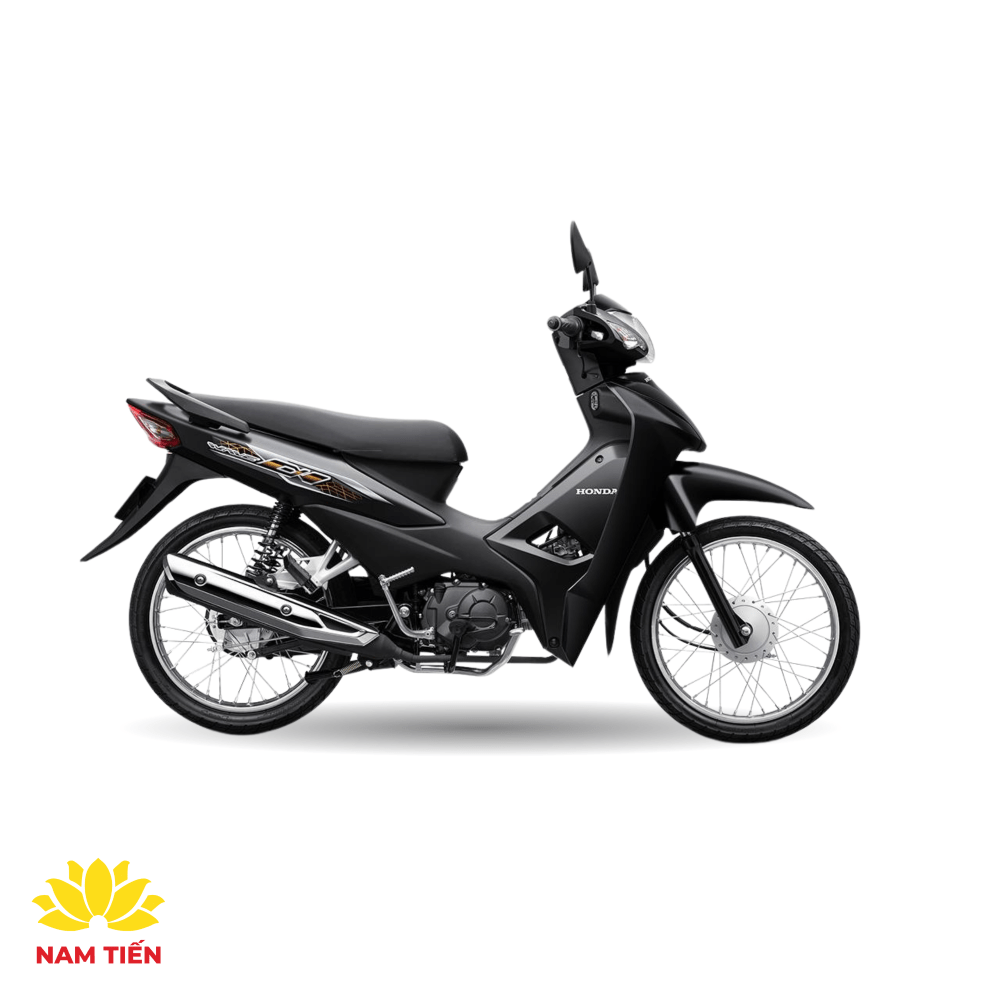 Honda Wave Alpha Đặc Biệt Mới Nhất (2024) – màu đen nhám