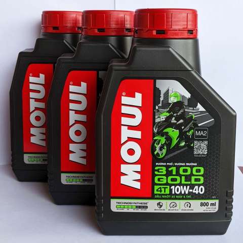 Nhớt Motul 3100 Gold 4T 10W40 0,8L | Shop2banh.vn