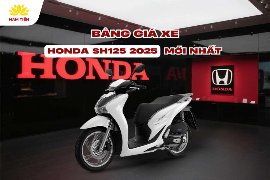 Bảng giá xe Honda SH 125i 2025 mới nhất