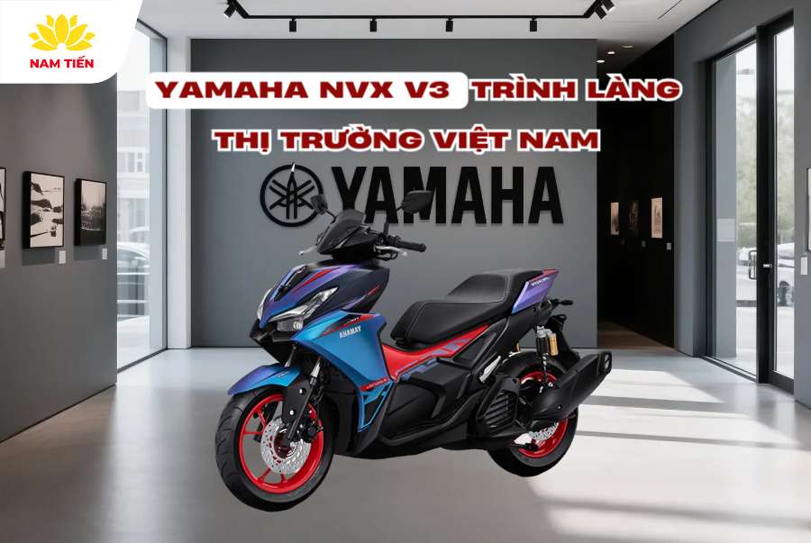 Yamaha NVX V3 Trình Làng Thị Trường Việt Nam