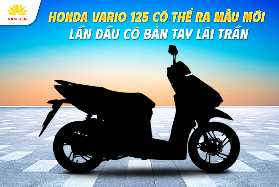 Honda Vario 125 có thể ra mẫu mới, lần đầu có bản tay lái trần