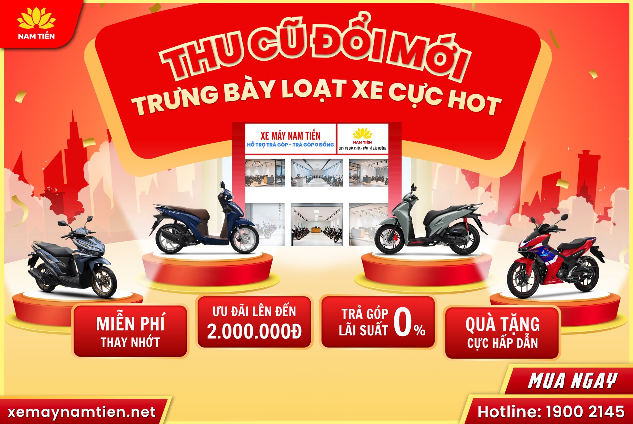 Lái thử miễn phí các mẫu xe Honda hot nhất 2025