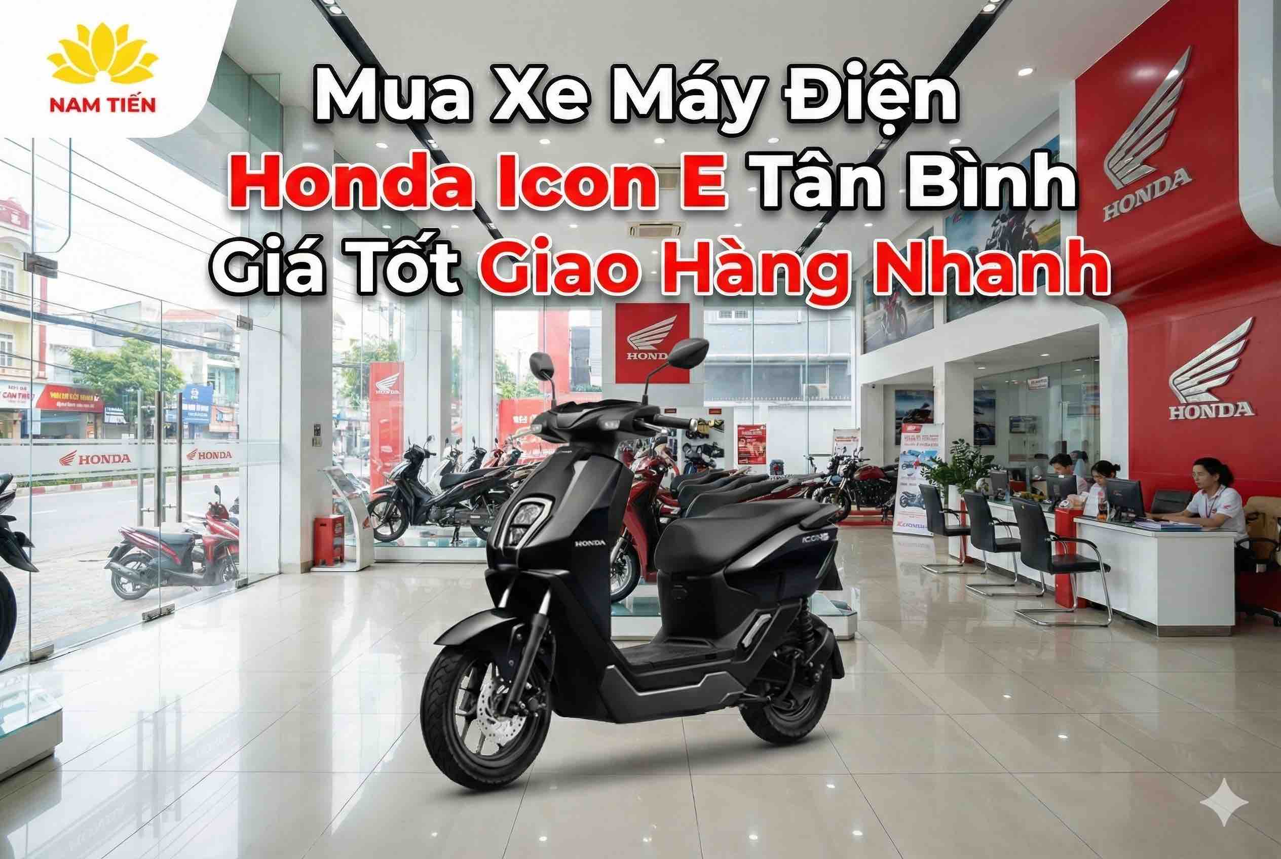 Mua Xe Máy Điện Honda Icon E Tân Bình Giá Tốt Giao Hàng Nhanh