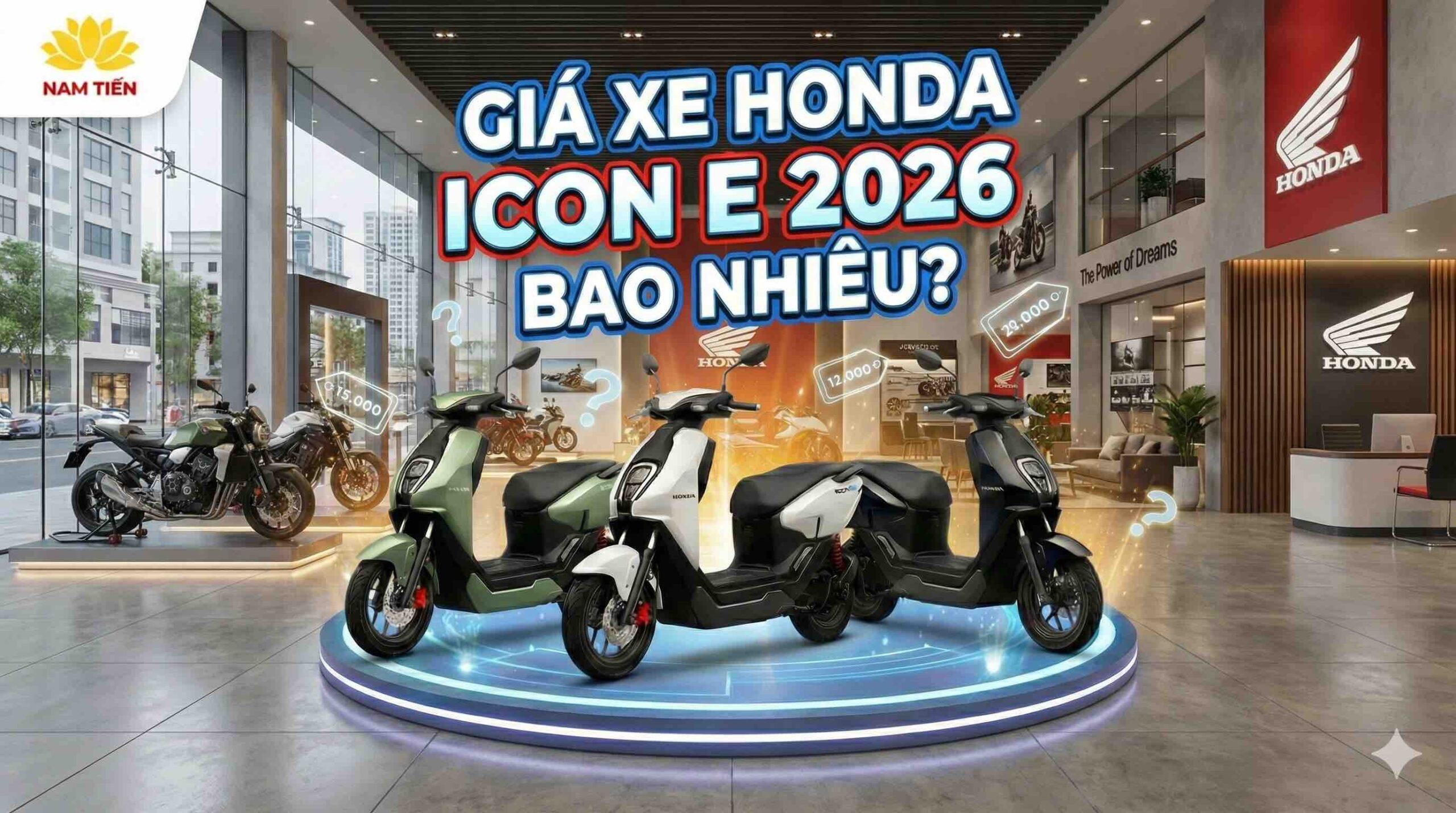 Giá xe điện Honda Icon E 2026 bao nhiêu