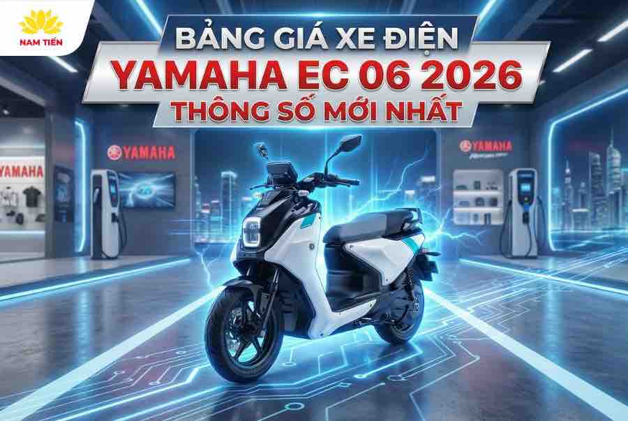 Bảng Giá Xe Điện Yamaha EC 06 2026 Thông Số Mới Nhất