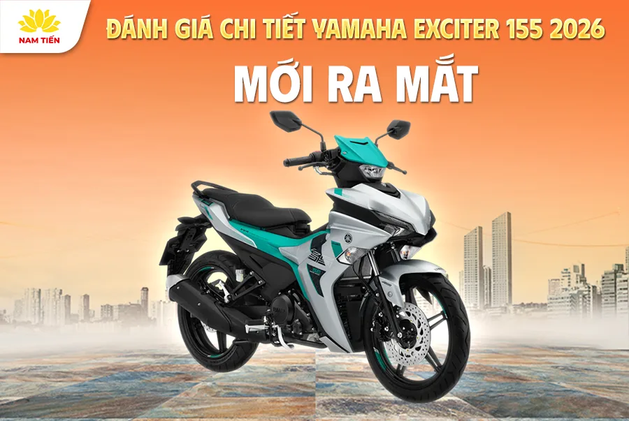 Đánh giá chi tiết Yamaha Exciter 155 2026 mới ra mắt