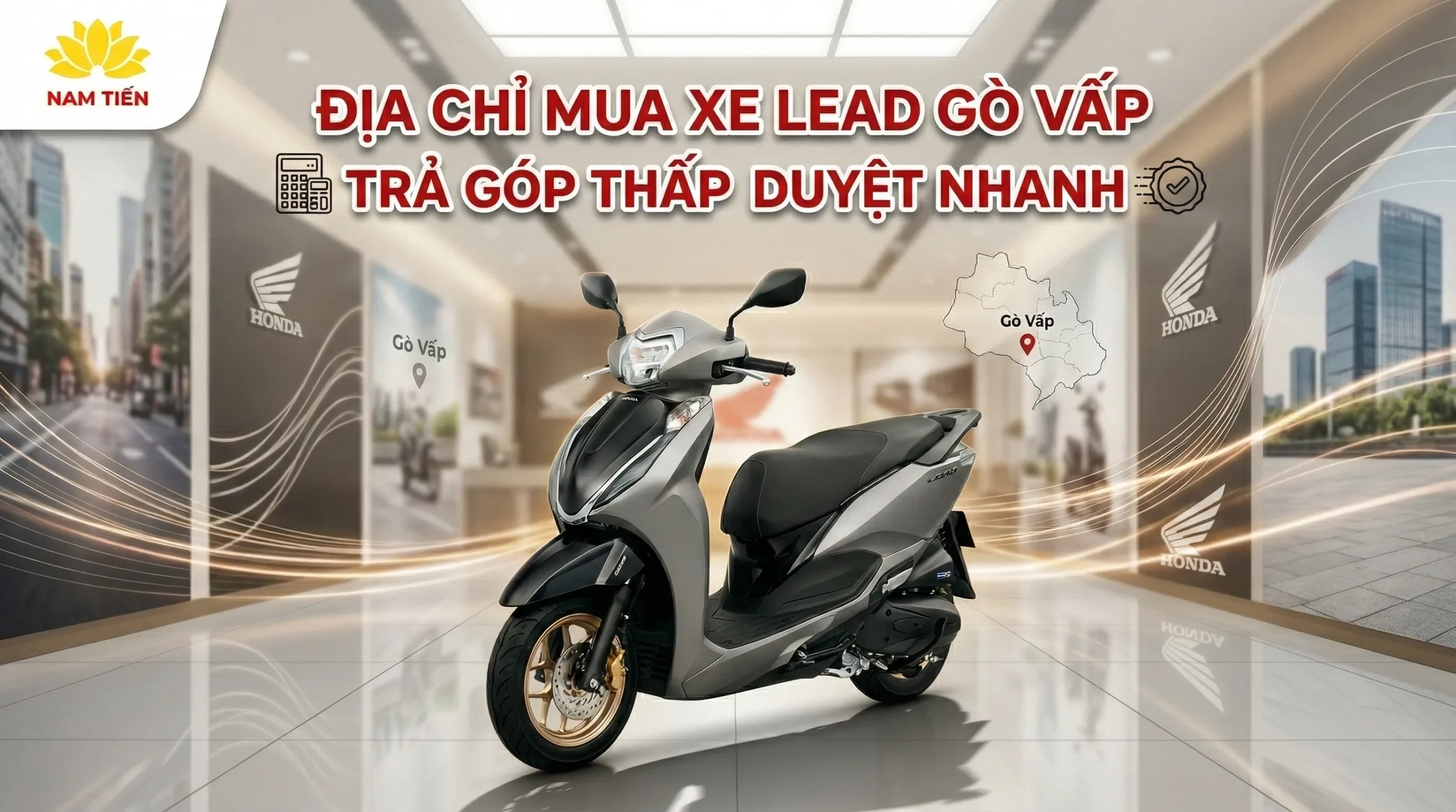 Địa Chỉ Mua Xe Lead Gò Vấp Trả Góp Thấp Duyệt Nhanh