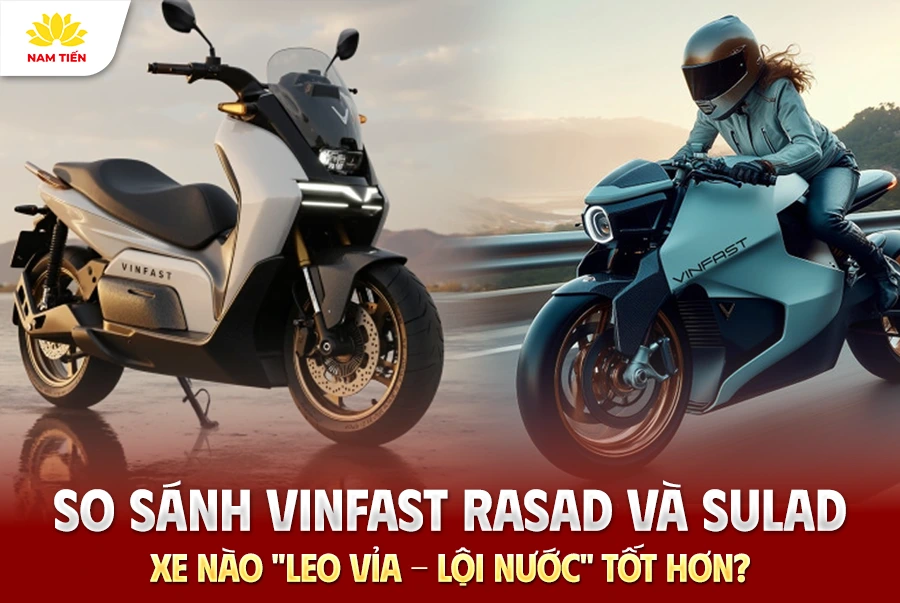 So sánh VinFast Rasad và Sulad: Xe nào “leo vỉa – lội nước” tốt hơn?