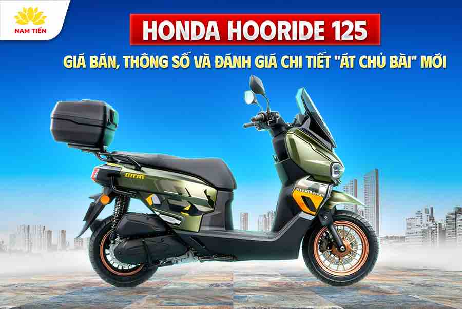 Honda HooRide 125: Giá bán, thông số và đánh giá chi tiết “át chủ bài” mới
