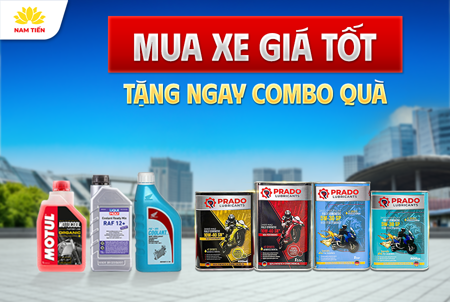 Mua Xe Giá Tốt - Tặng Ngay Combo Quà