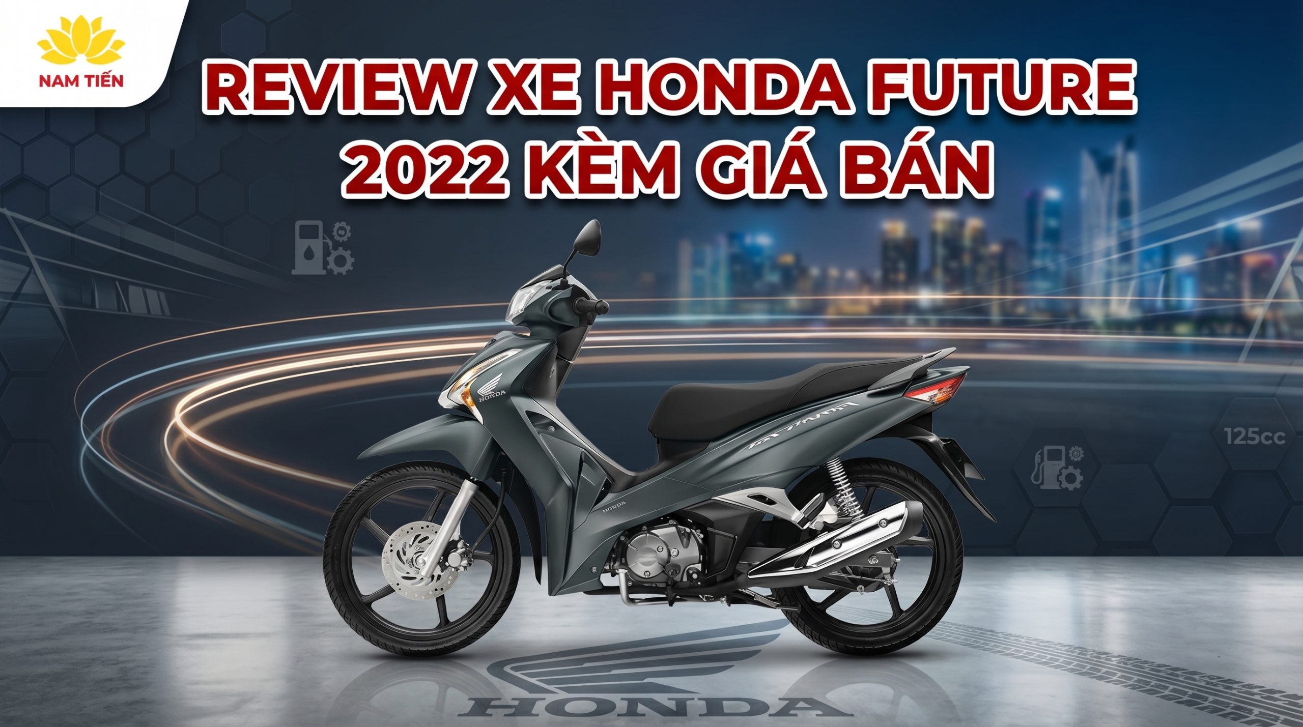 Review Xe Honda Future 2022 Kèm Giá Bán