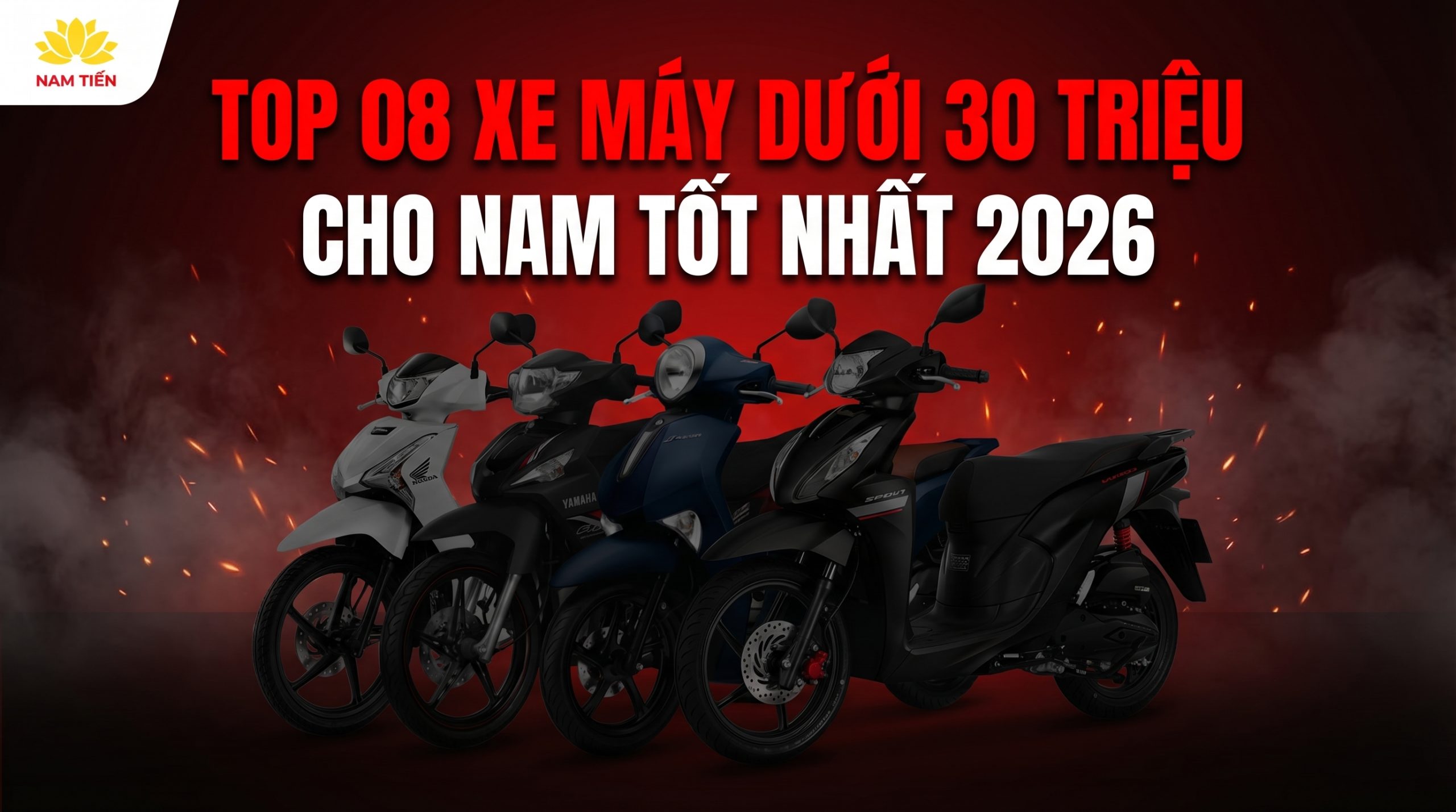 Top 07 Xe Máy Dưới 30 Triệu Cho Nam Tốt Nhất 2026
