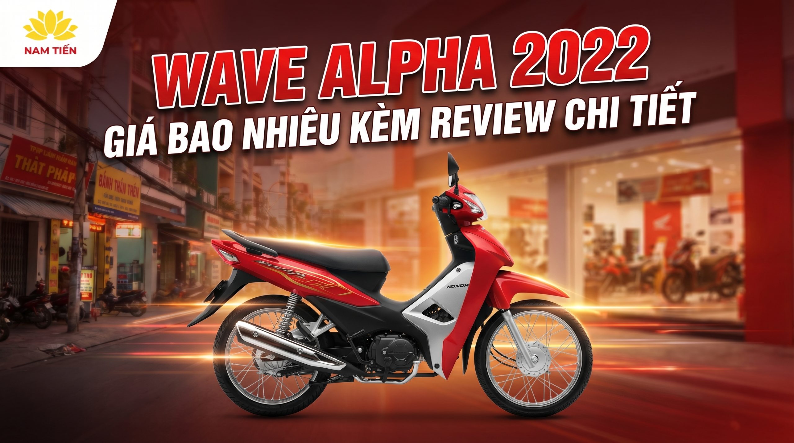 Wave Alpha 2022 Giá Bao Nhiêu Kèm Review Chi Tiết
