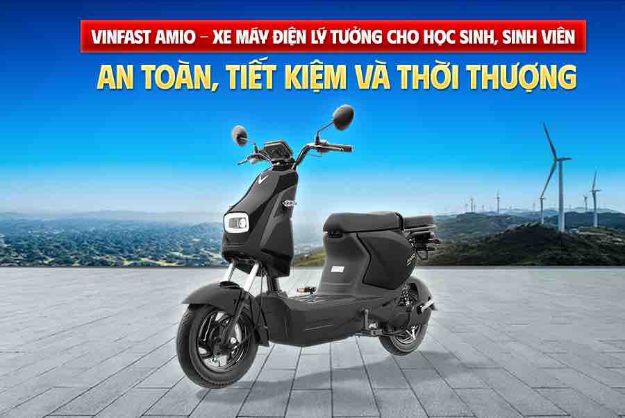 Đánh giá xe máy điện VinFast Amio 2026: Thông số kỹ thuật, giá bán và ưu điểm nổi bật
