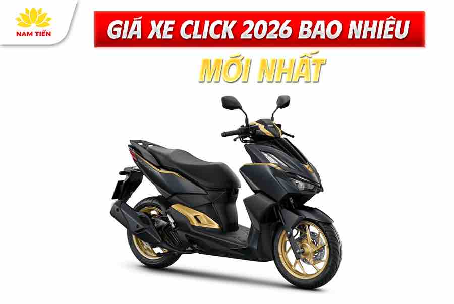 Giá xe Click 2026 bao nhiêu mới nhất