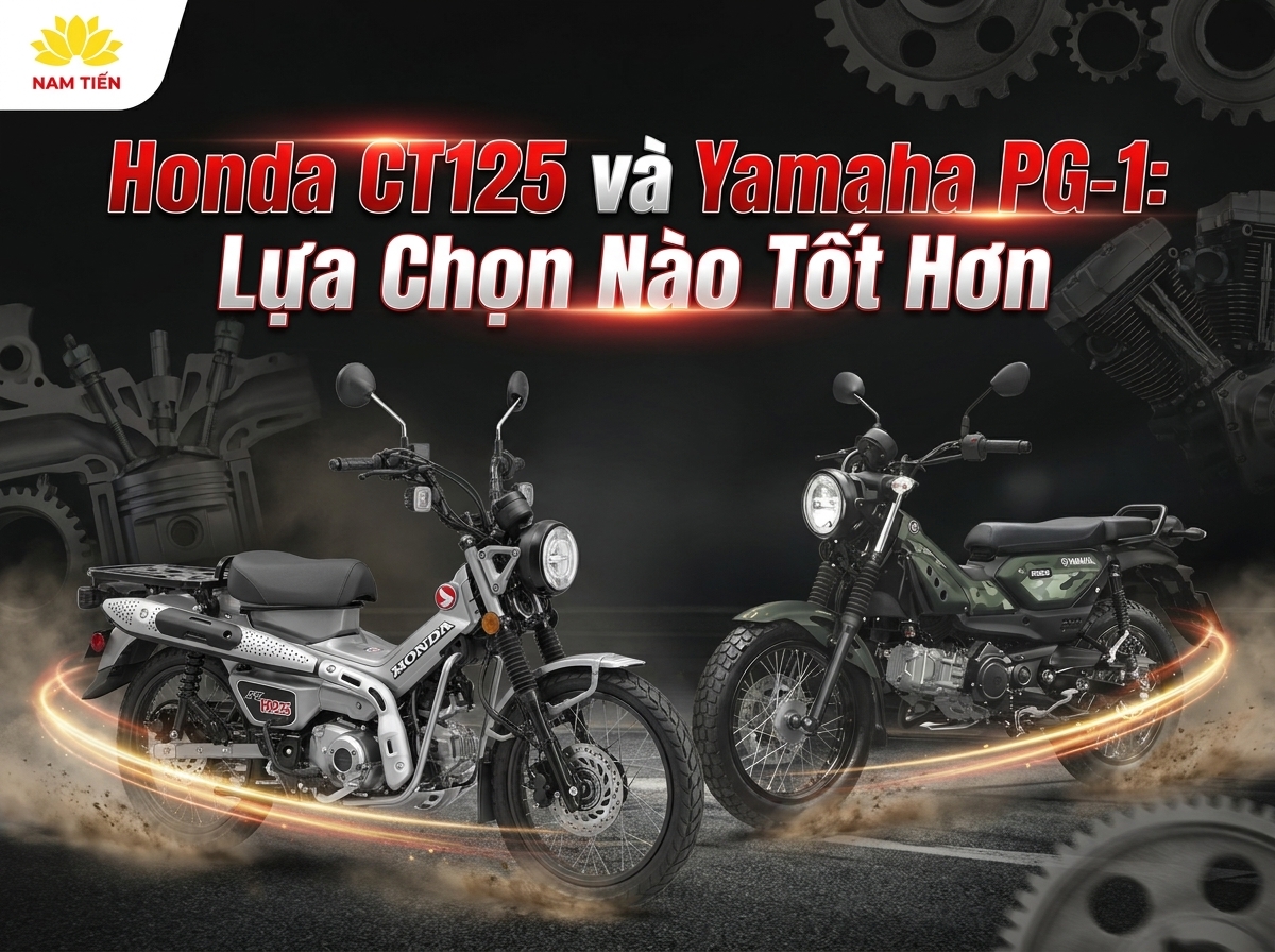 Honda CT125 và Yamaha PG-1: Lựa Chọn Nào Tốt Hơn