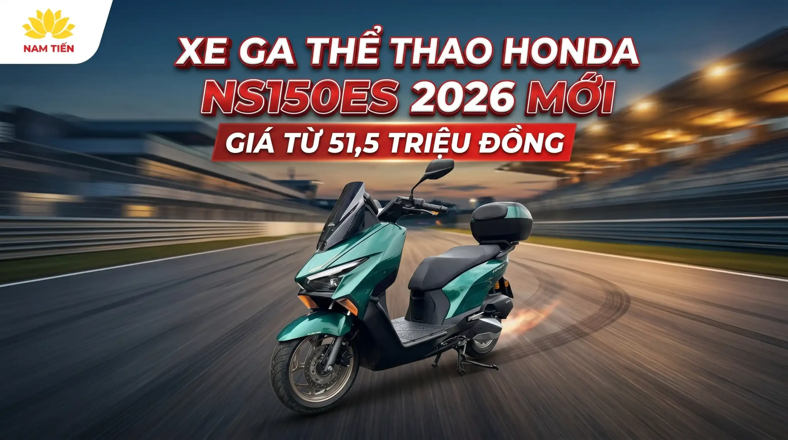 Xe Ga Thể Thao Honda NS150ES 2026 Mới, Giá Từ 51,5 Triệu Đồng