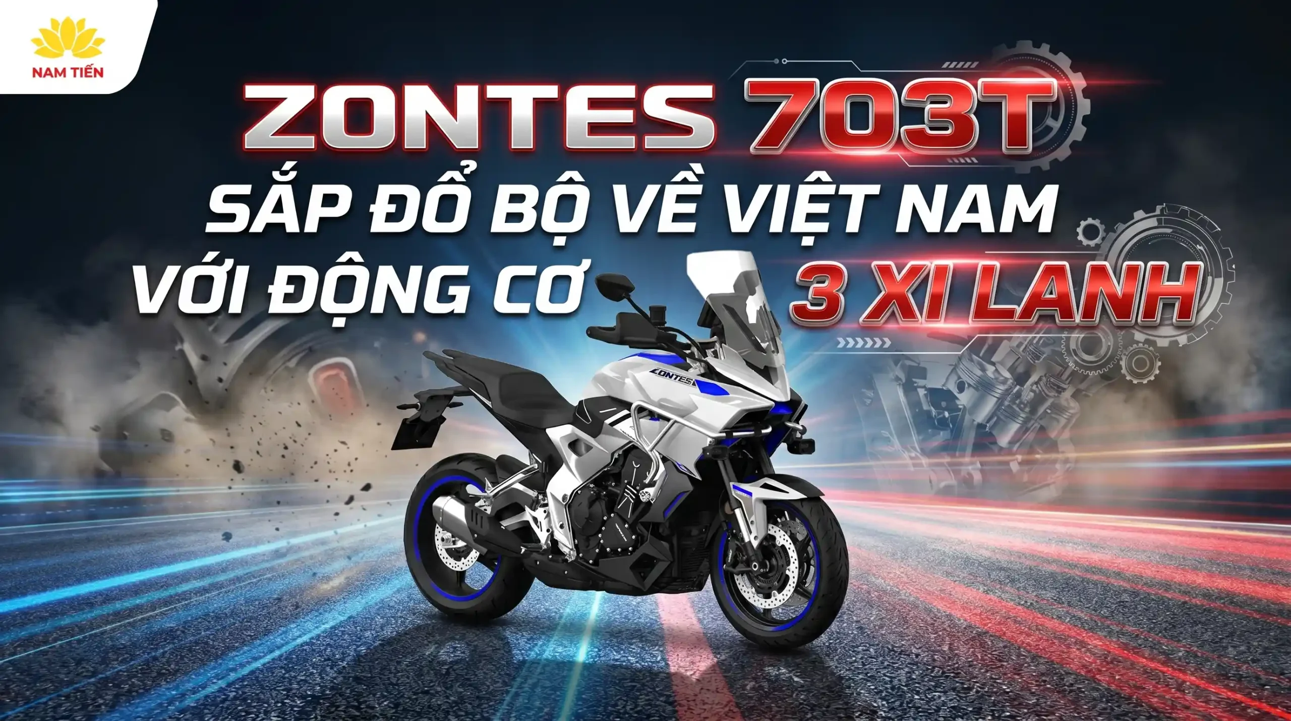 Zontes 703T Sắp Đổ Bộ Về Việt Nam Với Động Cơ 3 Xi Lanh