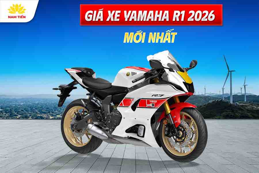 Giá xe Yamaha R1 2026 mới nhất