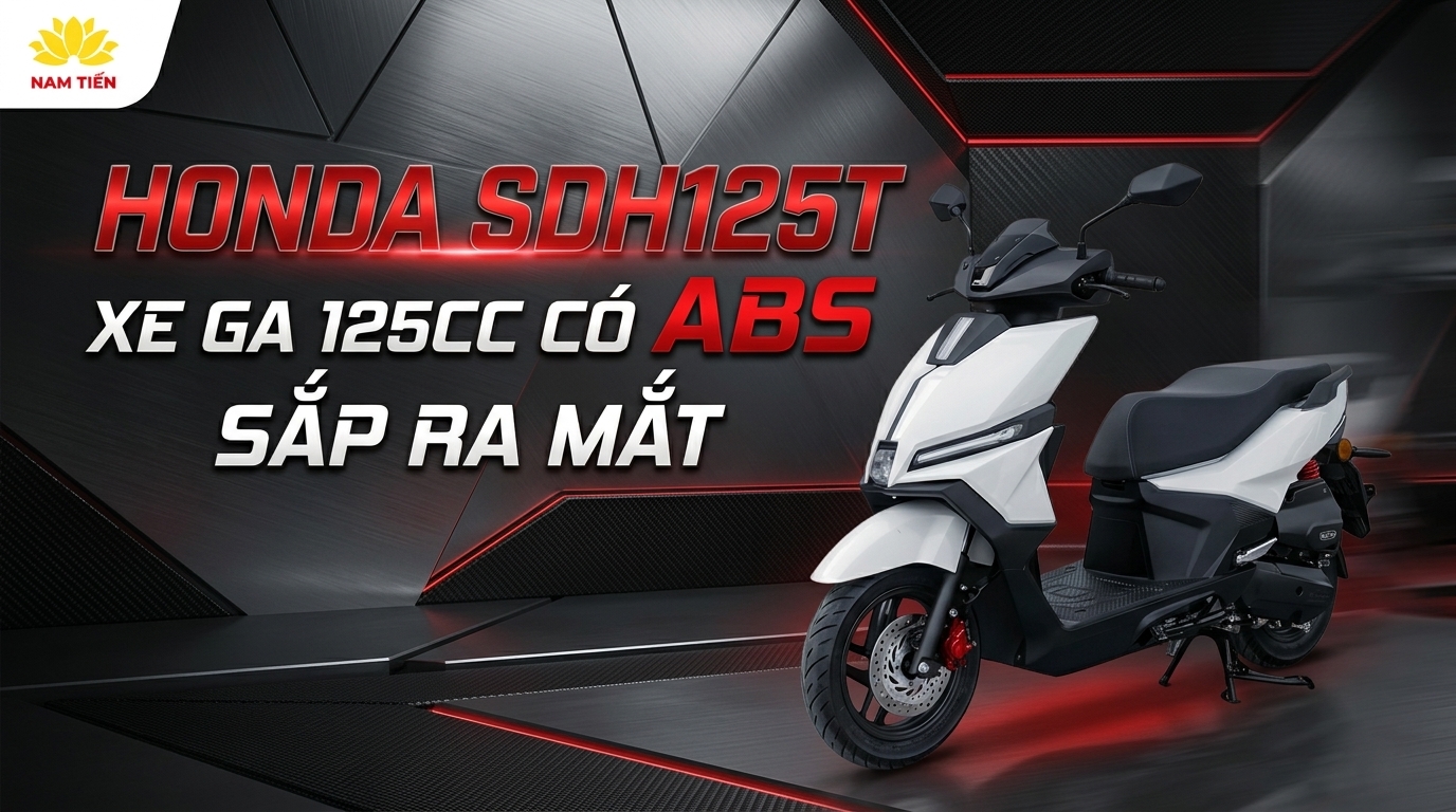 Honda SDH125T: Xe Ga 125cc Có ABS Sắp Ra Mắt