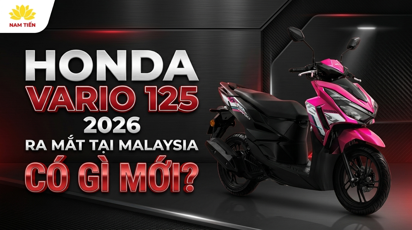Honda Vario 125 2026 Ra Mắt Tại Malaysia Có Gì Mới?