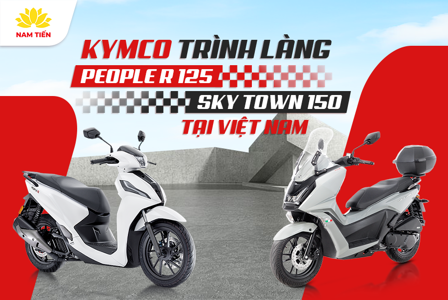 Kymco Trình Làng People R 125 Và Sky Town 150 Tại Việt Nam