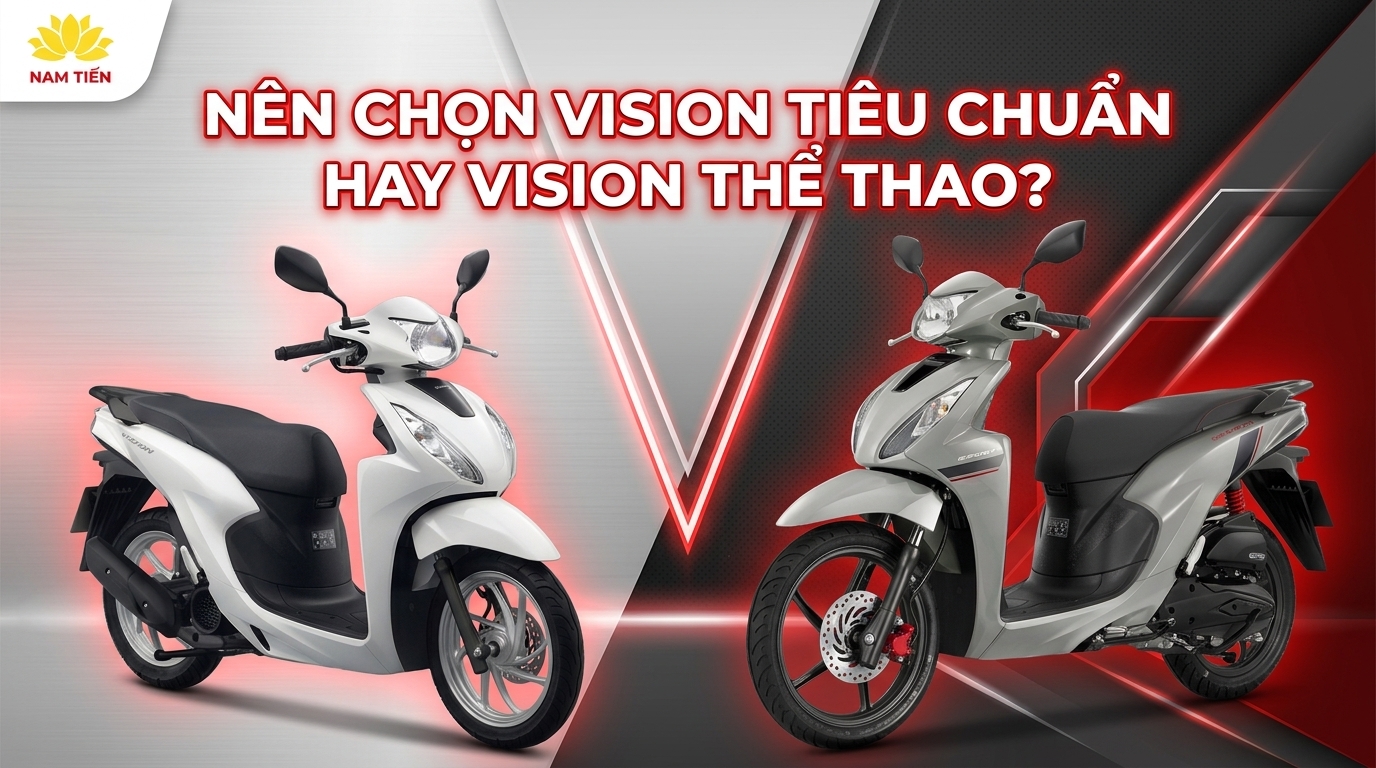 Nên Chọn Vision Tiêu Chuẩn Hay Vision Thể Thao?