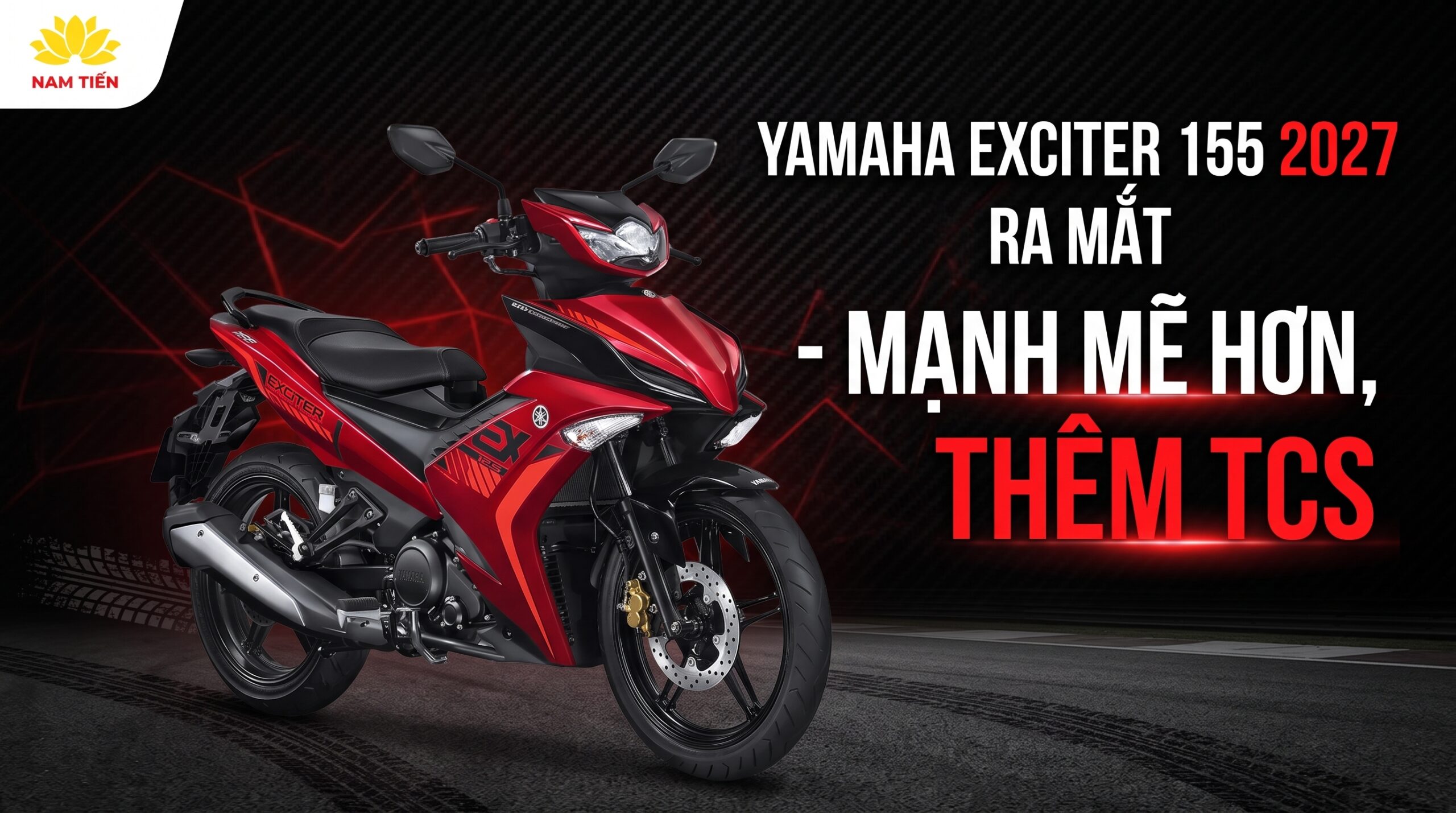 Yamaha Exciter 155 2027 Ra Mắt - Mạnh Mẽ Hơn, Thêm TCS