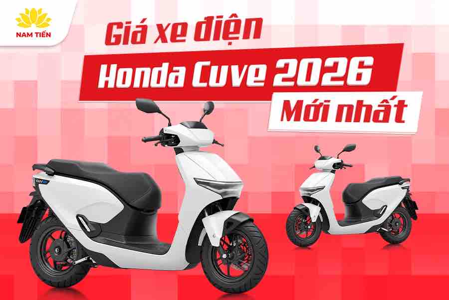Giá xe điện Honda Cuve 2026 mới nhất 