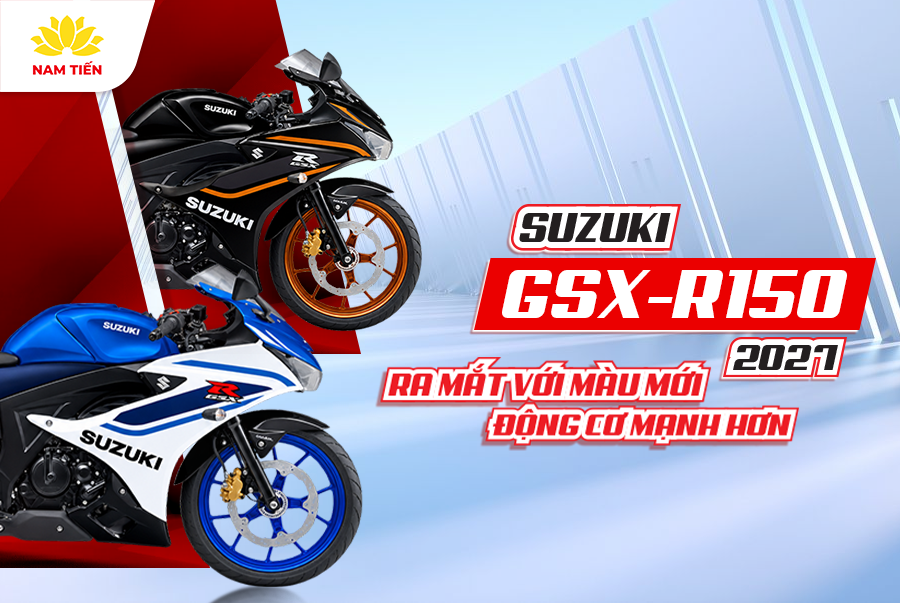 Suzuki GSX-R150 2027 Ra Mắt Với Màu Mới, Động Cơ Mạnh Hơn