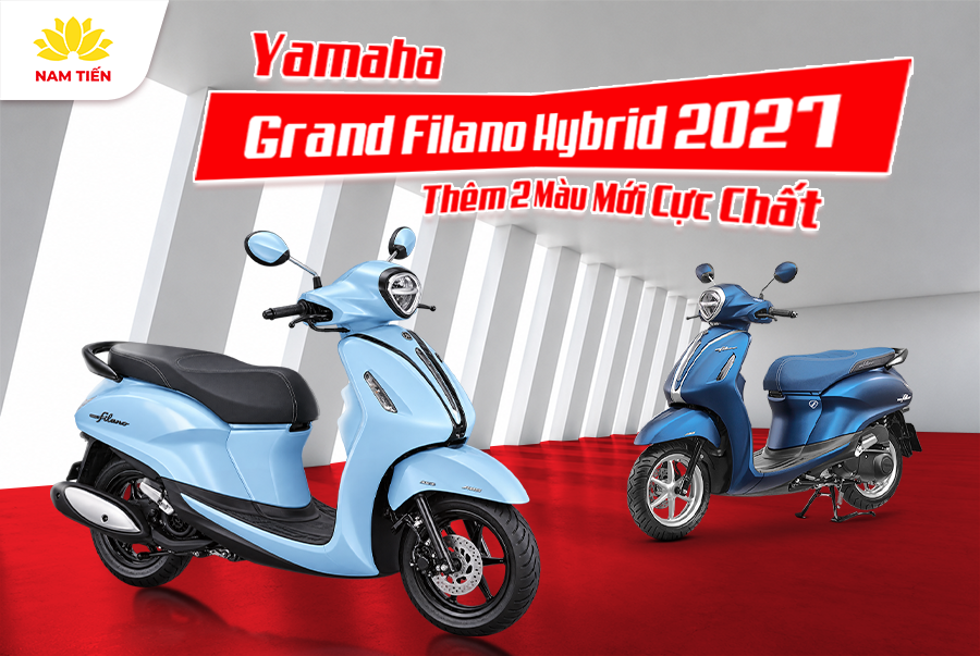 Yamaha Grand Filano Hybrid 2027 Thêm 2 Màu Mới Cực Chất