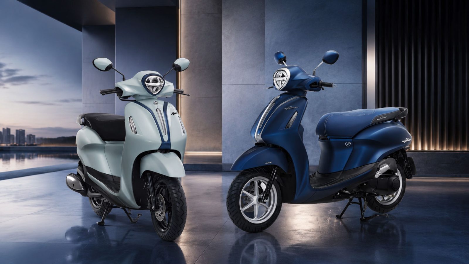 Yamaha Grand Filano Hybrid 2027 vừa có màu mới