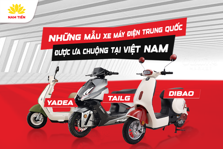 Những Mẫu Xe Máy Điện Trung Quốc Được Ưa Chuộng Tại Việt Nam