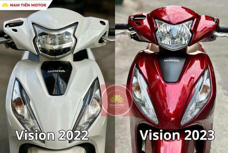 Thay đổi phiên bản đáng chú ý trên Vision 2022 và Vision 2023