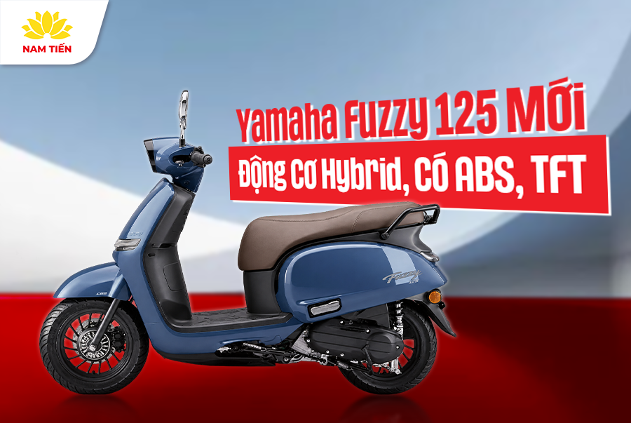 Yamaha Fuzzy 125 Mới – Động Cơ Hybrid, Có ABS, TFT