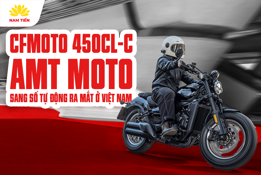 CFMoto 450CL-C AMT Moto Sang Số Tự Động Ra Mắt Ở Việt Nam