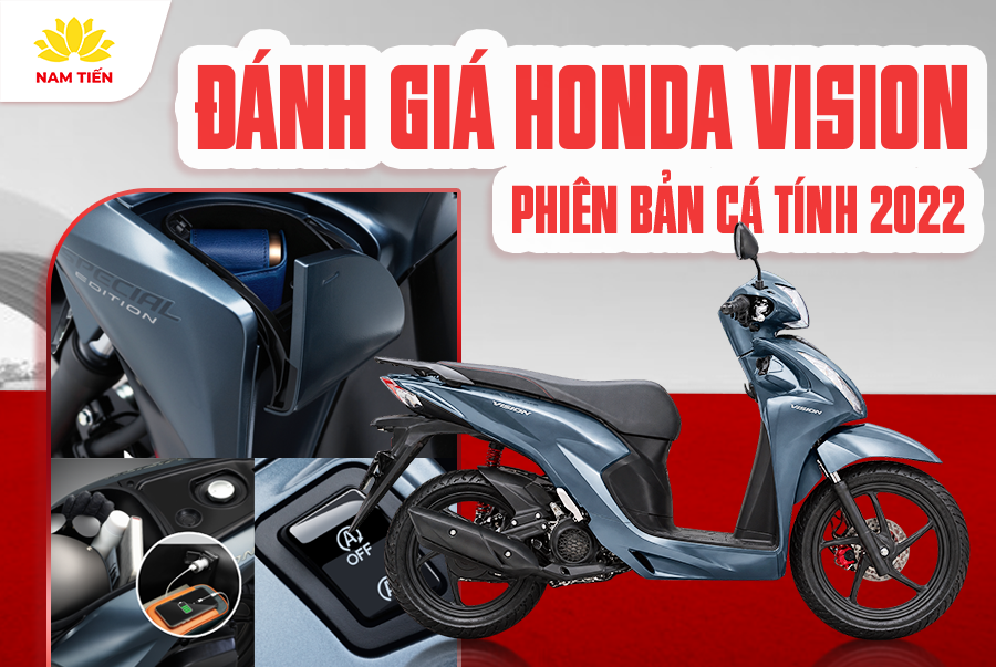 Đánh Giá Honda Vision Phiên Bản Cá Tính 2022