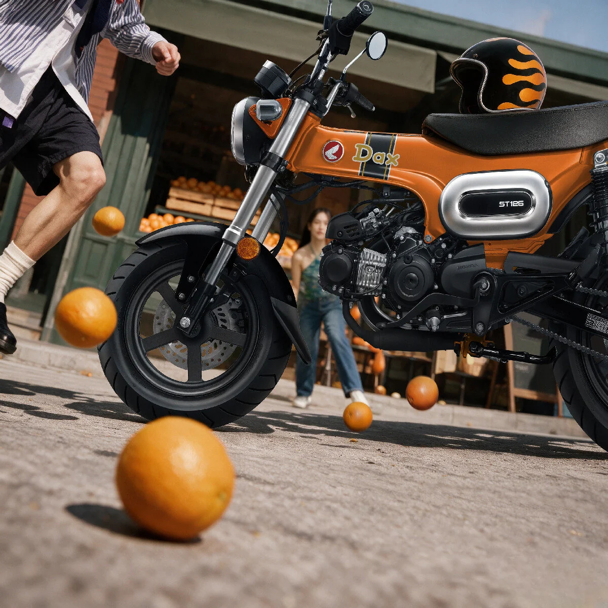 Động cơ Honda Dax 125 Oranginal không thay đổi