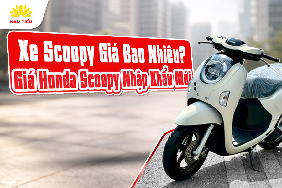 Xe Scoopy Giá Bao Nhiêu? Giá Honda Scoopy Nhập Khẩu Mới